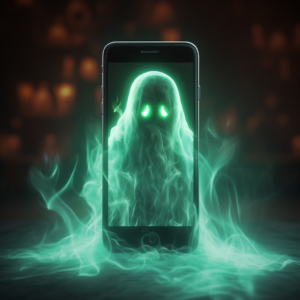 Smartphone and ghost