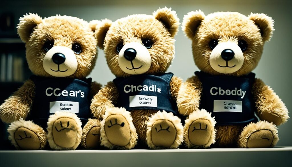 hidden camera teddy bears