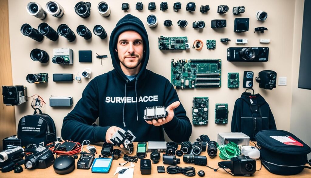 homemade spy equipment