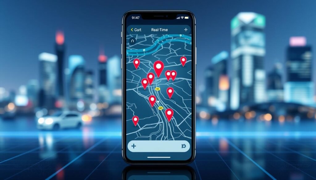 Geofinder mobile monitoring software