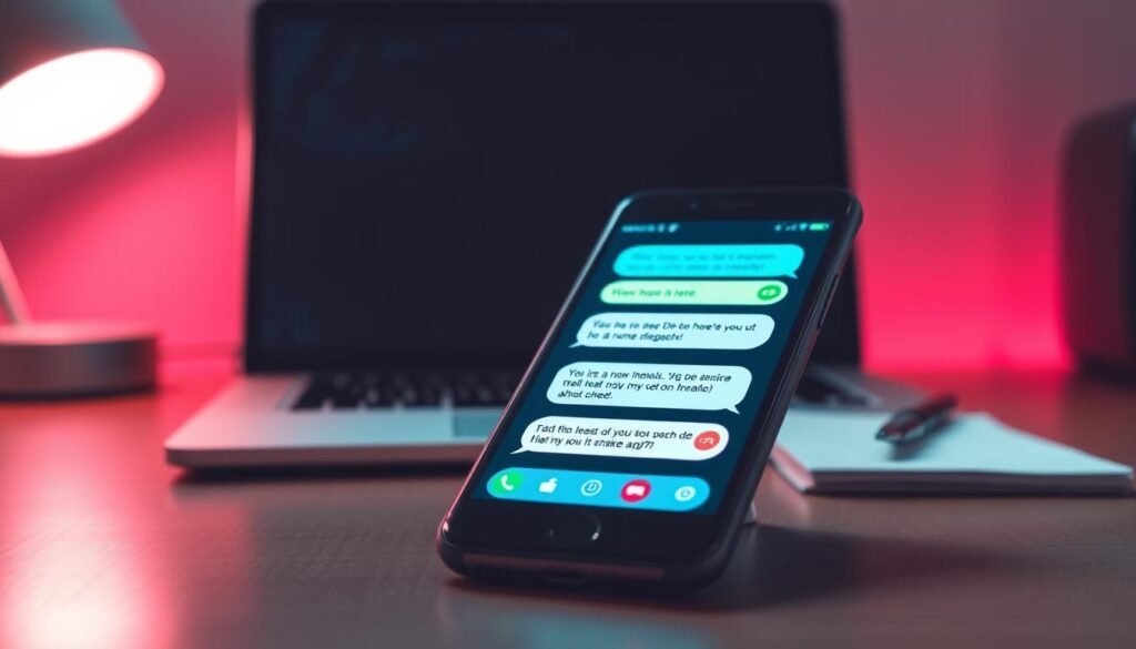 monitor text messages